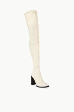 PAZ OVER THE KNEE BOOT | CREAM -Staud Store STAUD PAZOTK BOOT CREAM FALL 23 ECOM 2