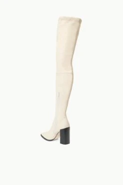 PAZ OVER THE KNEE BOOT | CREAM -Staud Store STAUD PAZOTK BOOT CREAM FALL 23 ECOM 3