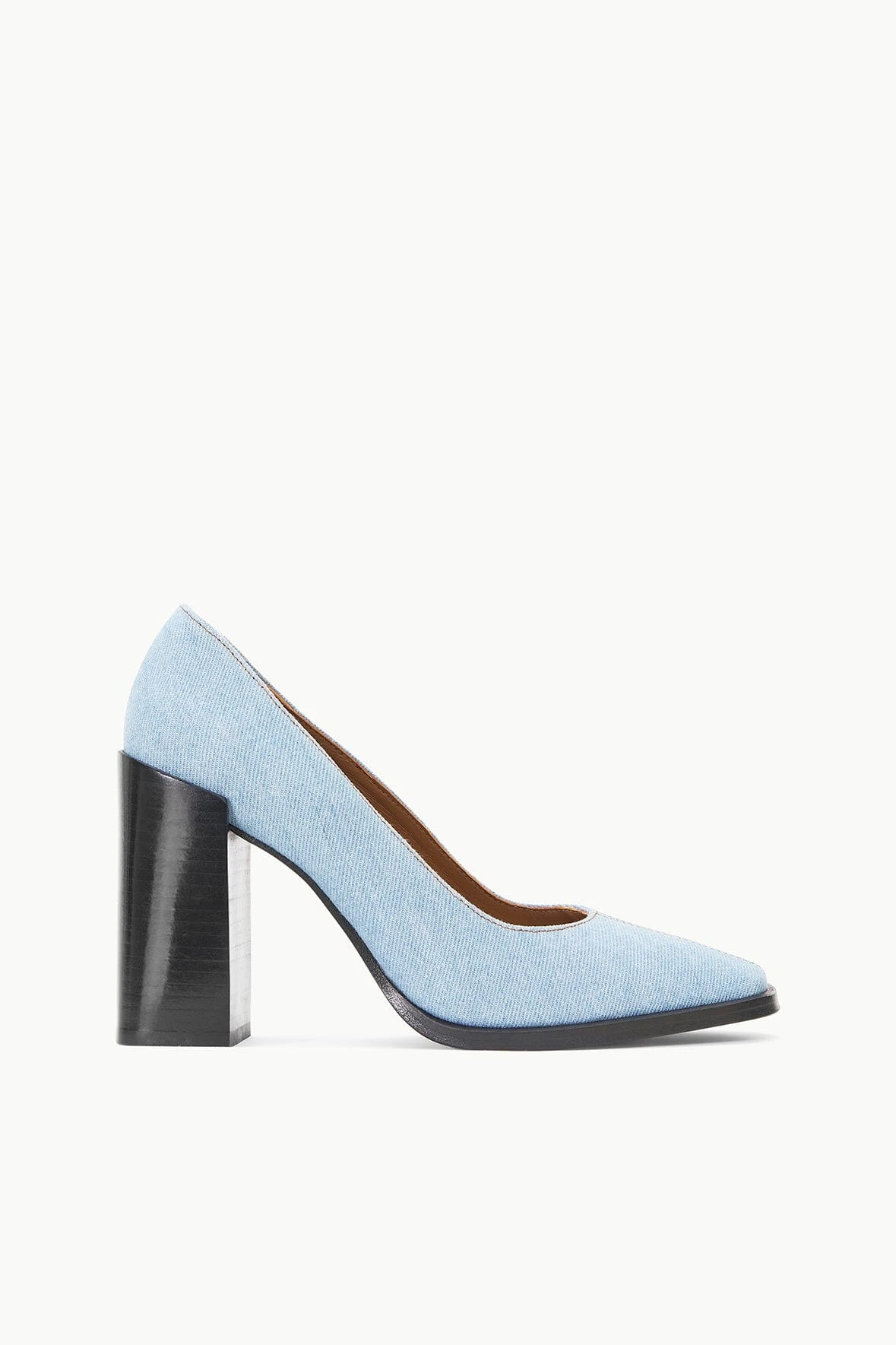 PAZ PUMP | DENIM BLUE PAZ PUMP | DENIM BLUE -Staud Store STAUD PAZ PUMP DENIMBLUE FALL 23 ECOM 1