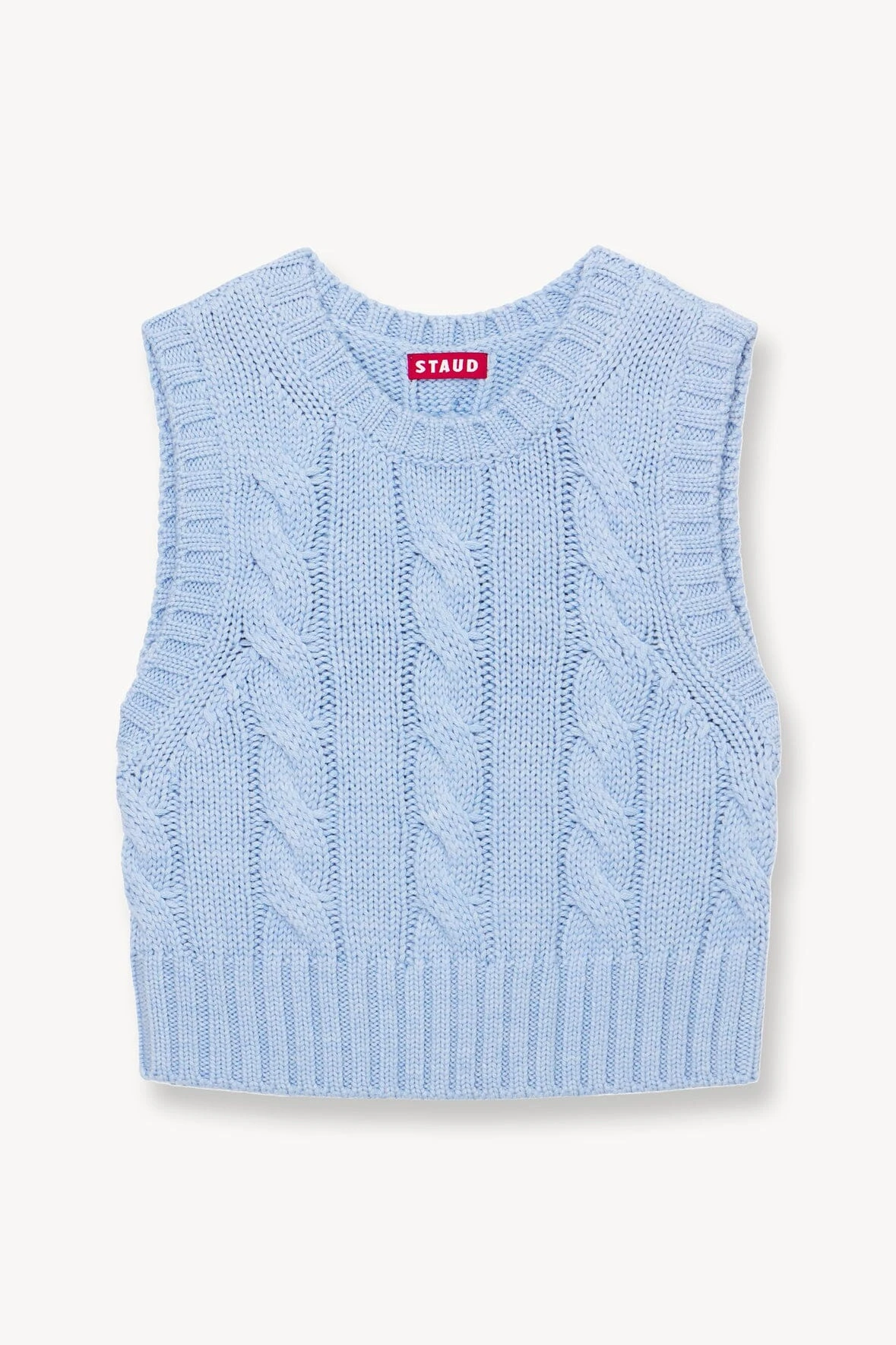PINGO SWEATER | FRENCH BLUE PINGO SWEATER | FRENCH BLUE -Staud Store STAUD PINGO SWEATER FRENCH BLUE FALL 23 ECOM 1