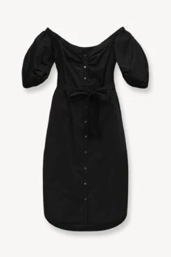 REESE DRESS | BLACK 8 REESE DRESS | BLACK -Staud Store STAUD REESE DRESS BLACK SUPF 23 ECOM 1 1