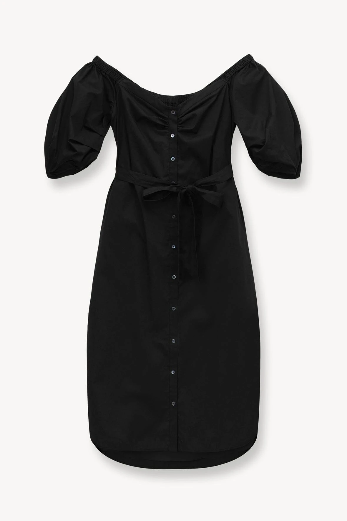 REESE DRESS | BLACK REESE DRESS | BLACK -Staud Store STAUD REESE DRESS BLACK SUPF 23 ECOM 1 1