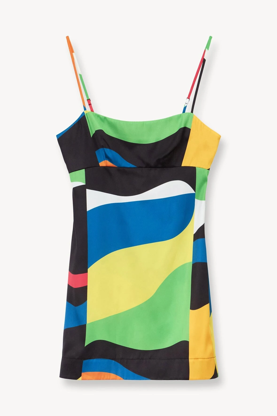 REMINGTON DRESS | MARBLE WAVE REMINGTON DRESS | MARBLE WAVE -Staud Store STAUD REMINGTON DRESS MARBLE WAVE SUPF 23 ECOM 1 1