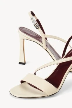 NADJA HEEL | CREAM -Staud Store STAUD RHINESTONE NADJA HEEL CREAM SEASON 22 ECOM 4