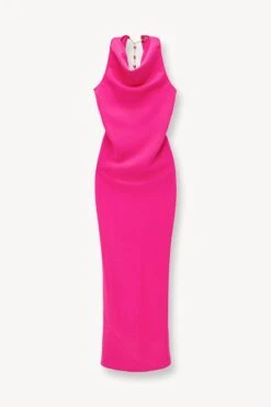 SHANNON DRESS | MAGENTA 7 SHANNON DRESS | MAGENTA -Staud Store STAUD SHANNON DRESS MAGENTA SPRING 23 ECOM 1