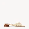 SIMONE CROCHET HEEL | CREAM -Staud Store STAUD SMONE CROCHET HEEL CRM SEASON 22 ECOM 1