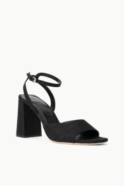 SOLANGE HEEL | BLACK -Staud Store STAUD SOLANGE HEEL BLACK SPRING 23 ECOM 2