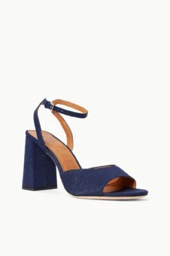SOLANGE HEEL | NAVY -Staud Store STAUD SOLANGE HEEL NAVY SPRING 23 ECOM 2