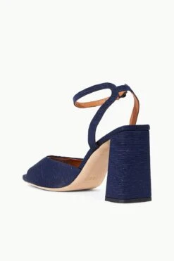 SOLANGE HEEL | NAVY -Staud Store STAUD SOLANGE HEEL NAVY SPRING 23 ECOM 3