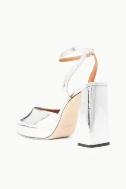 SOLANGE PLATFORM | CHROME -Staud Store STAUD SOLANGE PLATFORM CHROME FALL 23 ECOM 3