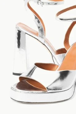 SOLANGE PLATFORM | CHROME -Staud Store STAUD SOLANGE PLATFORM CHROME FALL 23 ECOM 4