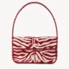 TOMMY BEADED BAG | SCARLET WHITE 2 TOMMY BEADED BAG | SCARLET WHITE -Staud Store STAUD TOMMY BEADED BAG SCARLET WHITE HOLIDAY 22 ECOM 1
