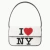 TOMMY BEADED BAG | I LOVE NEW YORK 2 TOMMY BEADED BAG | I LOVE NEW YORK -Staud Store STAUD TOMMYBEADEDBAG NEWYORK FALL 23 ECOM 1 1