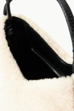 VALERIE SHOULDER BAG | CREAM BLACK -Staud Store STAUD VALERIESHOULDERBAG CREAMBLACK ECOM 3
