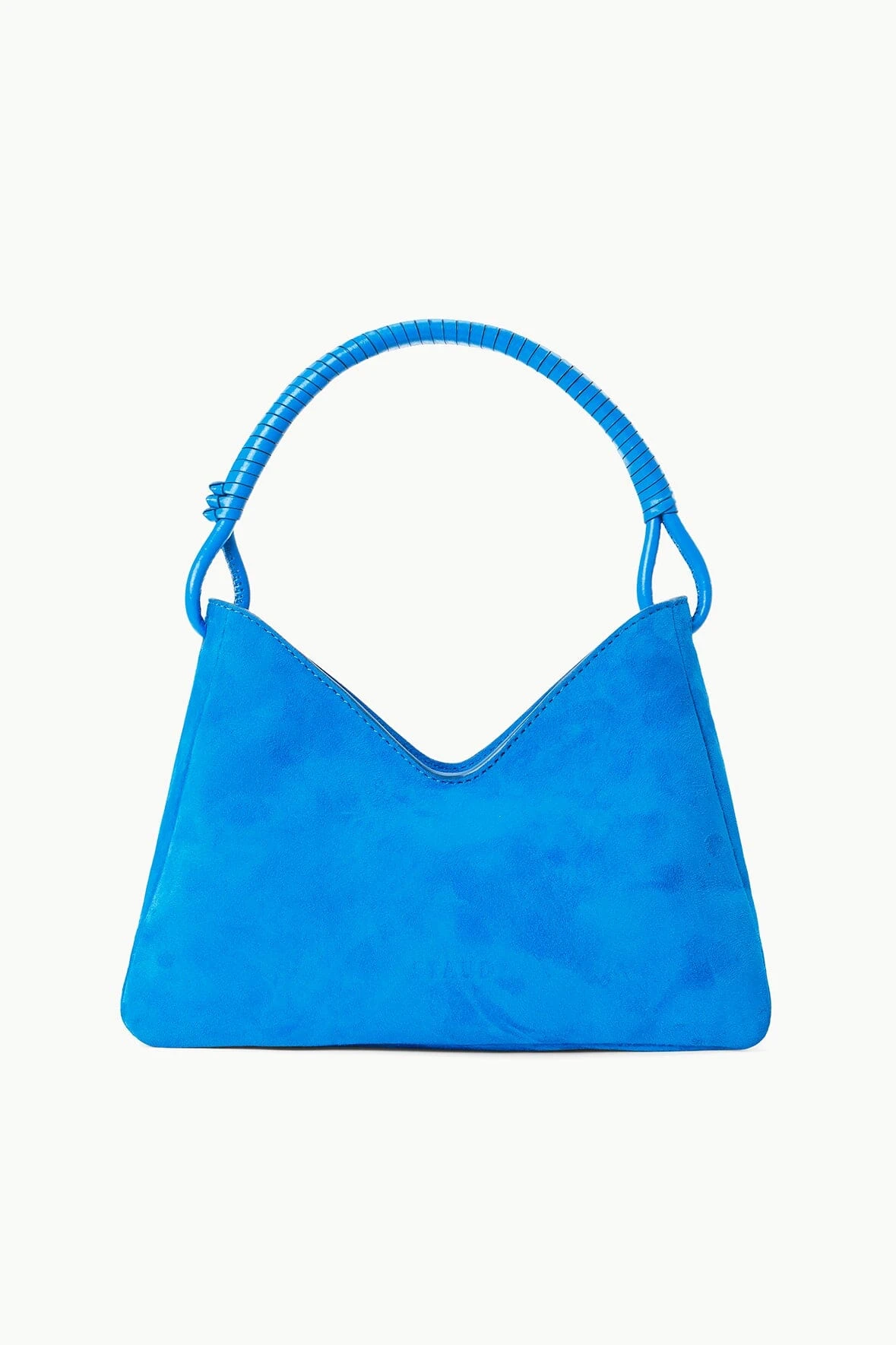 VALERIE SHOULDER BAG | DIRECTOR BLUE SUEDE VALERIE SHOULDER BAG | DIRECTOR BLUE SUEDE -Staud Store STAUD VALERIE SHOULDERBAG DIRECTORBLUE FALL 23 ECOM 2