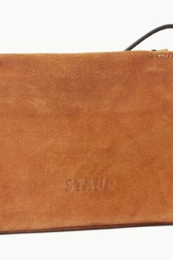 VIVI CROSSBODY BAG | TAN SUEDE -Staud Store STAUD VIVI CROSSBODYBAG TAN FALL 23 ECOM 4