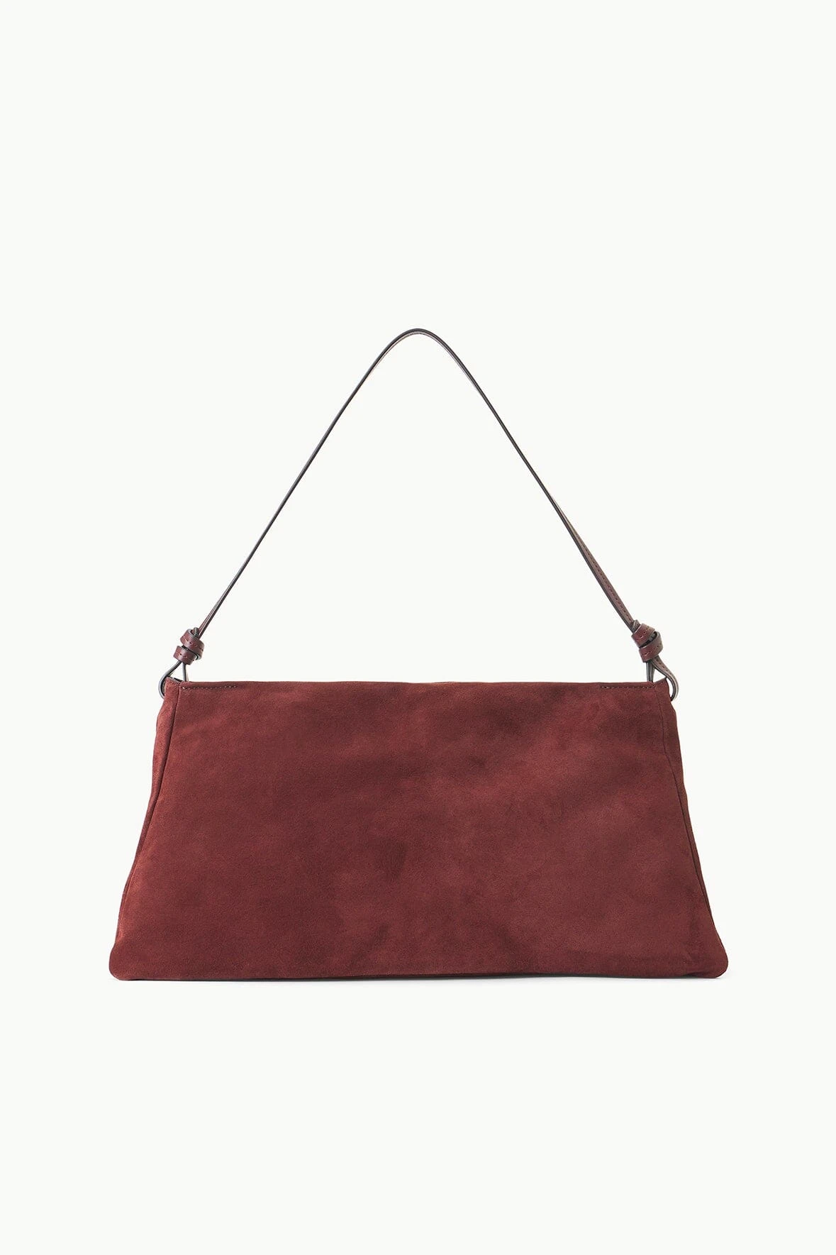 VIVI SHOULDER BAG | MAHOGANY SUEDE VIVI SHOULDER BAG | MAHOGANY SUEDE -Staud Store STAUD VIVI SHOULDERBAG MAHOGANY FALL 23 ECOM 1
