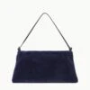 VIVI SHOULDER BAG | NAVY FAUX FUR 2 VIVI SHOULDER BAG | NAVY FAUX FUR -Staud Store STAUD VIVI SHOULDERBAG NAVY FALL 23 ECOM 1 1