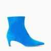 WALLY ANKLE BOOT | DIRECTOR BLUE SUEDE 1 WALLY ANKLE BOOT | DIRECTOR BLUE SUEDE -Staud Store STAUD WALLYANKLE BOOT DIRECTORBLUE FALL 23 ECOM 1