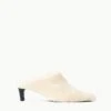 WALLY MULE | CREAM BLACK -Staud Store STAUD WALLYMULE CREAMBLACK ECOM 1