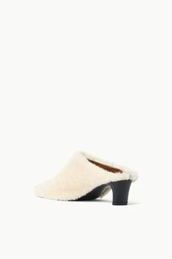 WALLY MULE | CREAM BLACK -Staud Store STAUD WALLYMULE CREAMBLACK ECOM 3