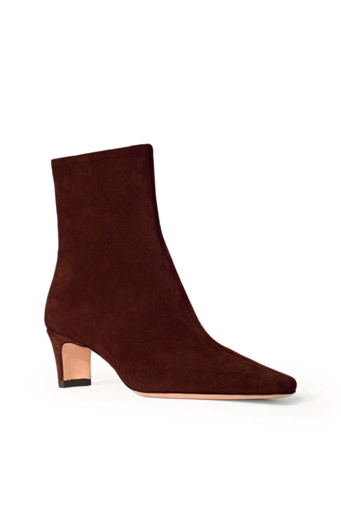 WALLY ANKLE BOOT | MAHOGANY SUEDE WALLY ANKLE BOOT | MAHOGANY SUEDE -Staud Store STAUD WALLY ANKLE BOOT MAHOGANY SUPF 23 ECOM 2 web 1
