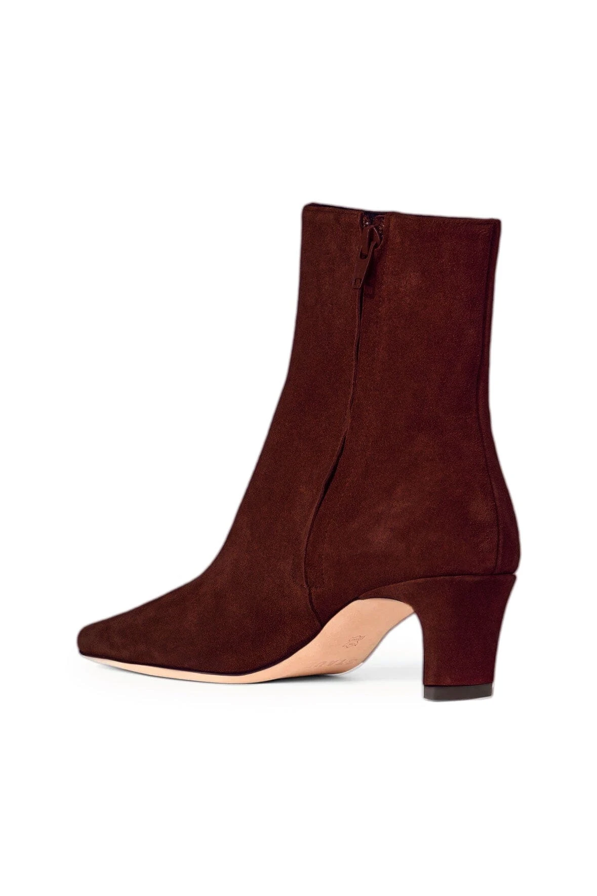 WALLY ANKLE BOOT | MAHOGANY SUEDE WALLY ANKLE BOOT | MAHOGANY SUEDE -Staud Store STAUD WALLY ANKLE BOOT MAHOGANY SUPF 23 ECOM 3 web 1