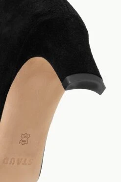 WALLY BOOT | BLACK SUEDE -Staud Store STAUD WALLY BOOT BLACK SUPF 23 ECOM 5 1