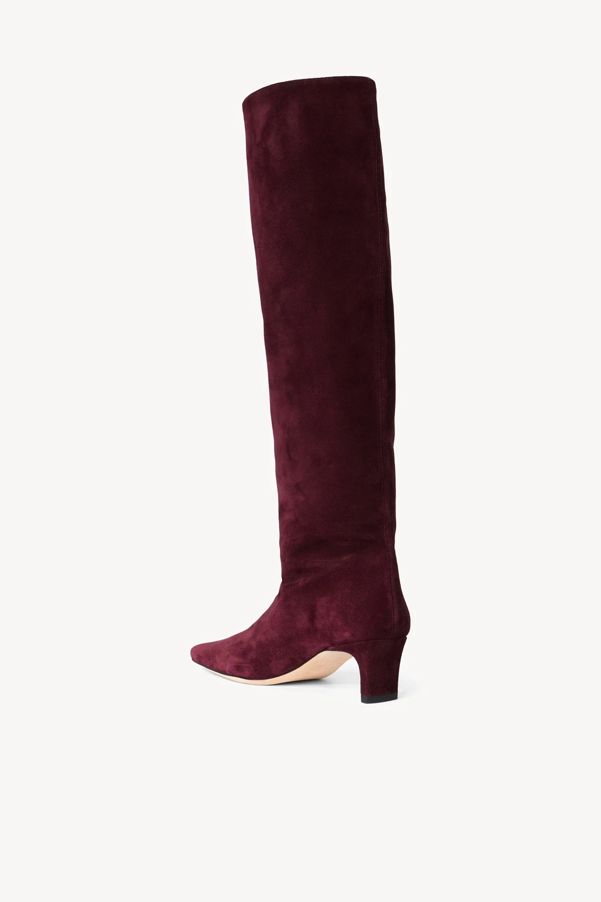 WALLY BOOT | PLUM SUEDE WALLY BOOT | PLUM SUEDE -Staud Store STAUD WALLY BOOT PLUM FALL 22 ECOM 3 b42582b9 d017 43b0 a40e e34b9ee87e6d