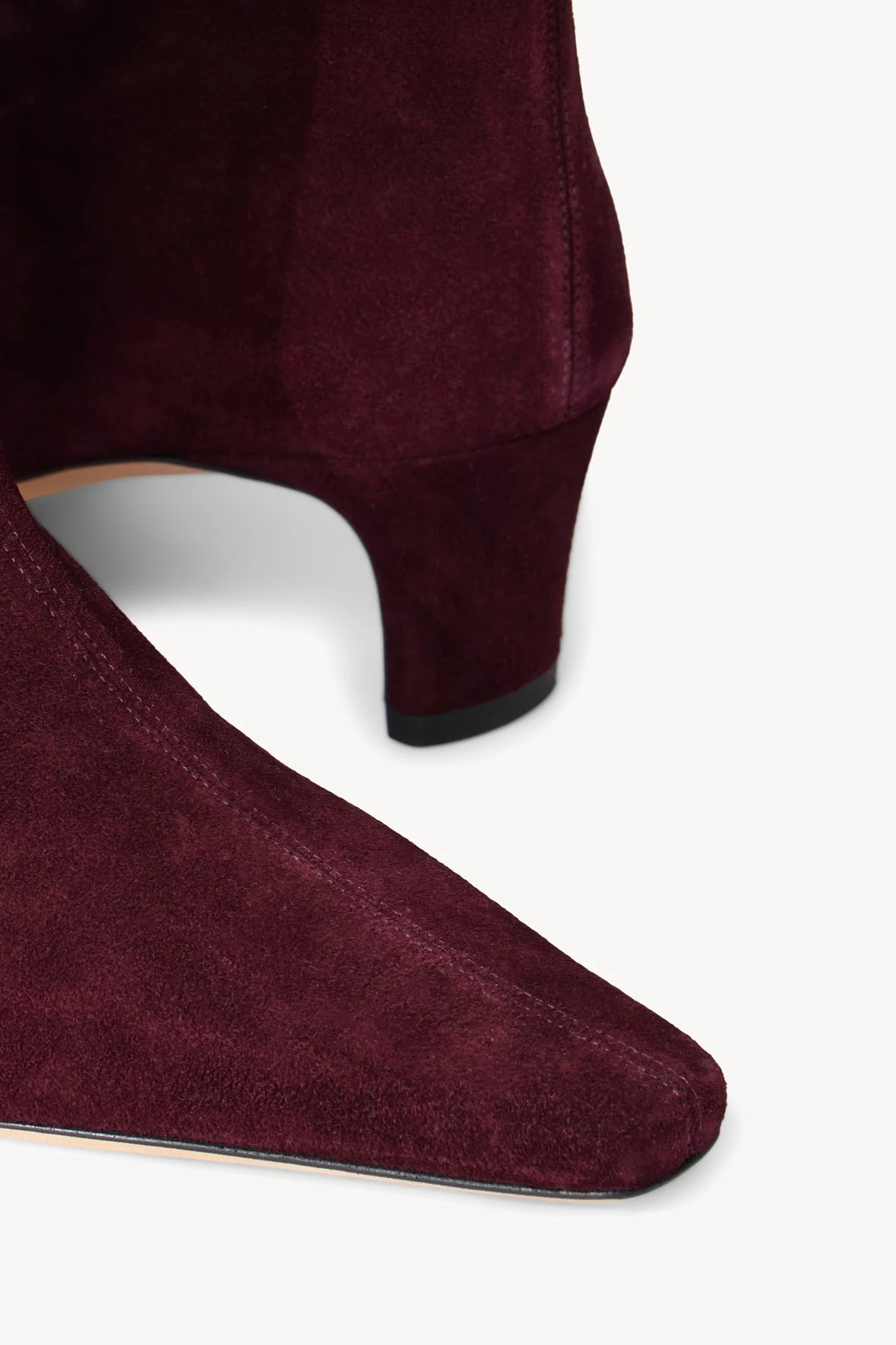 WALLY BOOT | PLUM SUEDE WALLY BOOT | PLUM SUEDE -Staud Store STAUD WALLY BOOT PLUM FALL 22 ECOM 5