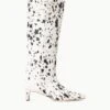 WESTERN WALLY BOOT | BLACK & WHITE HAIRCALF 2 WESTERN WALLY BOOT | BLACK & WHITE HAIRCALF -Staud Store STAUD WESTERNWALLY BOOT BLACKWHITEHAIRCALF FALL 23 ECOM 1 1