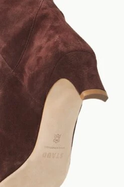 WESTERN WALLY BOOT | MAHOGANY SUEDE 7 WESTERN WALLY BOOT | MAHOGANY SUEDE -Staud Store STAUD WESTERNWALLY BOOT MAHOGANY FALL 23 ECOM 4