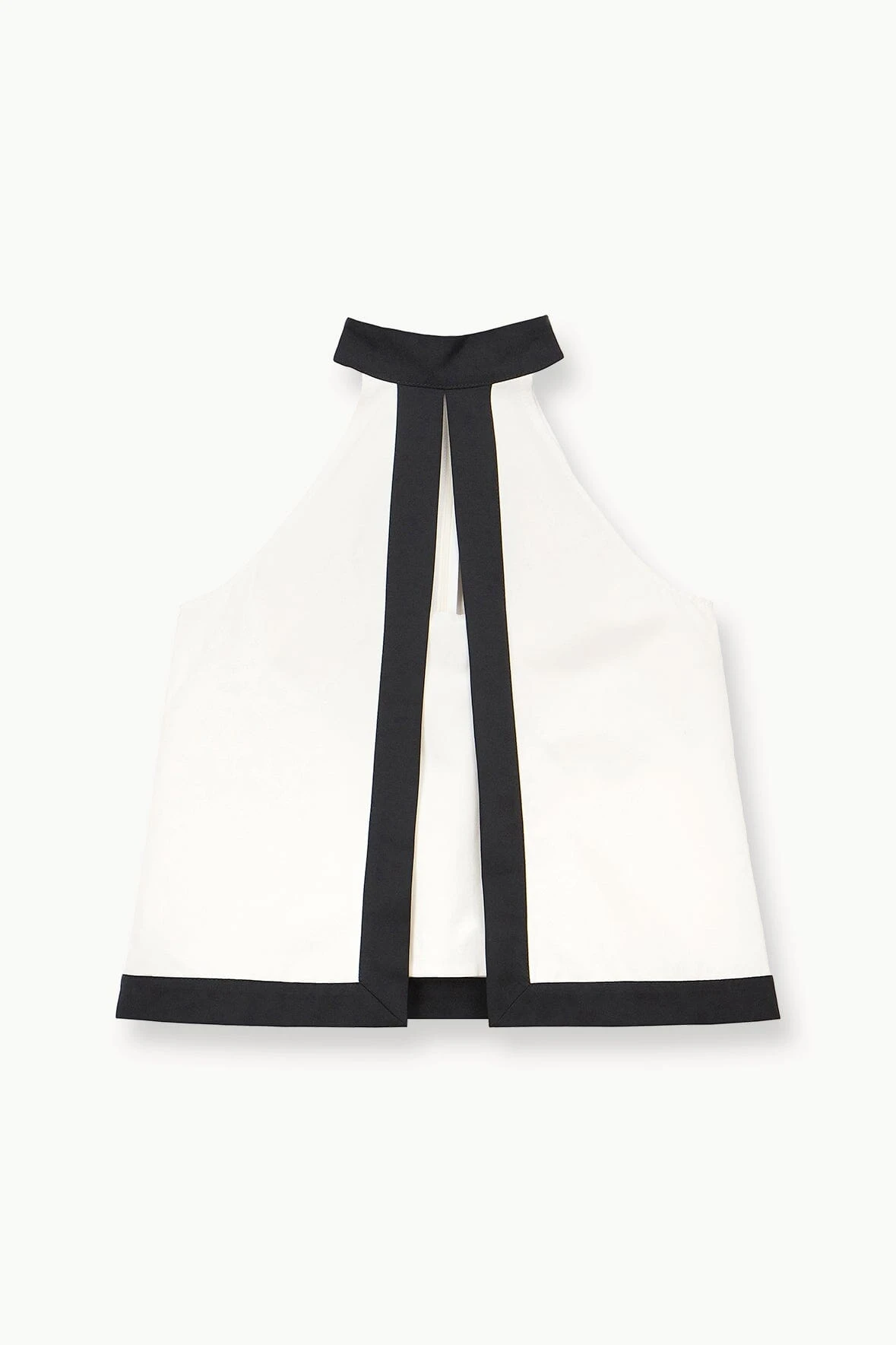 WRIGHT TOP | ECRU BLACK WRIGHT TOP | ECRU BLACK -Staud Store STAUD WRIGHT WOVENTOP ECRUBLACK FALL 23 ECOM 1