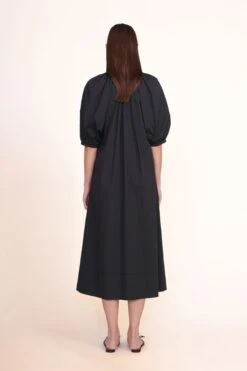 VINCENT DRESS | BLACK -Staud Store Vincent Dress Black 00608 web
