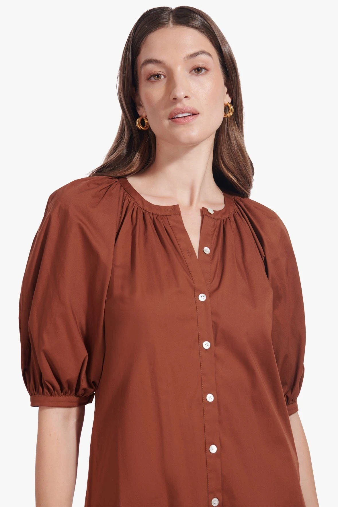 VINCENT DRESS | TAN VINCENT DRESS | TAN -Staud Store Vincent Dress Tan 00789 web