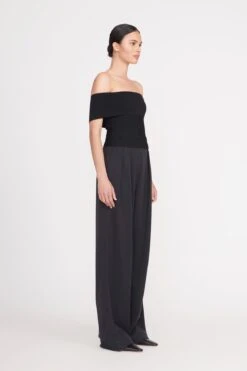 ARTISTRY TOP | BLACK -Staud Store artistry top black 3 1c6d3b7c 43bb 4cb3 997b 4c4fda1ead5c