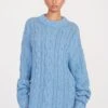 BEEHIVE SWEATER | FRENCH BLUE 2 BEEHIVE SWEATER | FRENCH BLUE -Staud Store beehive sweater french blue 2 3a09d163 e77f 4fba 8370 aaed61b07e34