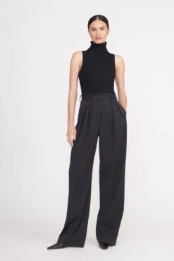 LUISA PANT | BLACK SUITING 4 LUISA PANT | BLACK SUITING -Staud Store callum top black 1 9ffcab8f 7032 42c2 8a66 350581cae8f5