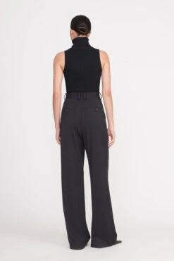 LUISA PANT | BLACK SUITING 6 LUISA PANT | BLACK SUITING -Staud Store callum top black 2 9a8e7513 df58 44e5 89c6 e00e33cf6f2f