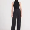 LUISA PANT | BLACK SUITING -Staud Store callum top black 6 f0568aa5 e020 4910 9a94 fb2d2c9c0463