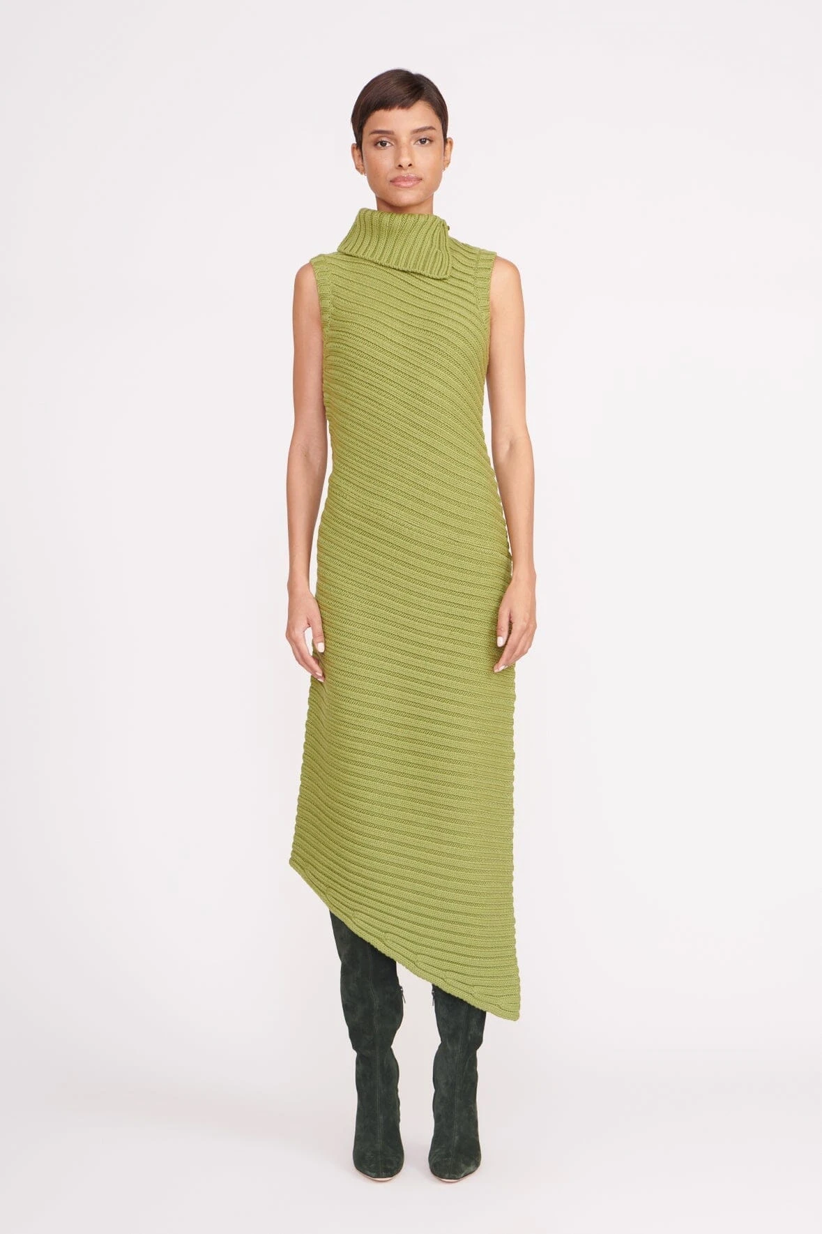 CARY DRESS | FERN CARY DRESS | FERN -Staud Store cary dress fern 5 e76d2346 8644 458f 8b5f 19ec8ca2e673
