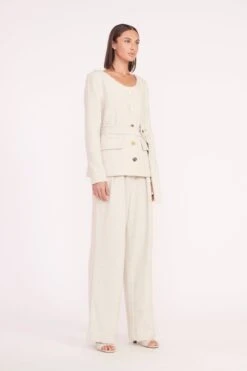 CHARLES BLAZER | OAT MILK -Staud Store charles blazer oat milk 02138 web