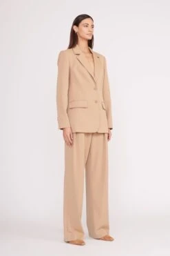 CITY BLAZER | CAMEL -Staud Store city blazer camel 11 8e832ab0 a119 4cc8 a4ff 0bd310e9e03a