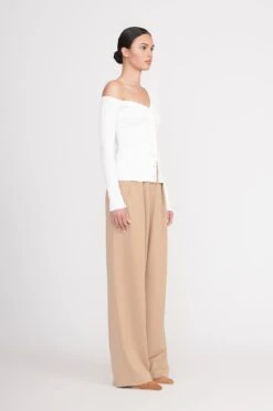 CRAFTSMAN SWEATER | IVORY 4 CRAFTSMAN SWEATER | IVORY -Staud Store craftsman sweater ivory 4 50bd42fd 969a 4ef8 9b17 7c1b5af9eca3