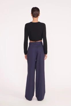 DEANNA SWEATER | BLACK -Staud Store deanna sweater black 00852 web