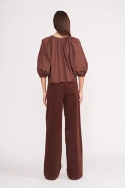 DILL TOP | MAHOGANY -Staud Store dill top mahogany 5 32151afa ab77 4193 a057 11c12dfbf5a2