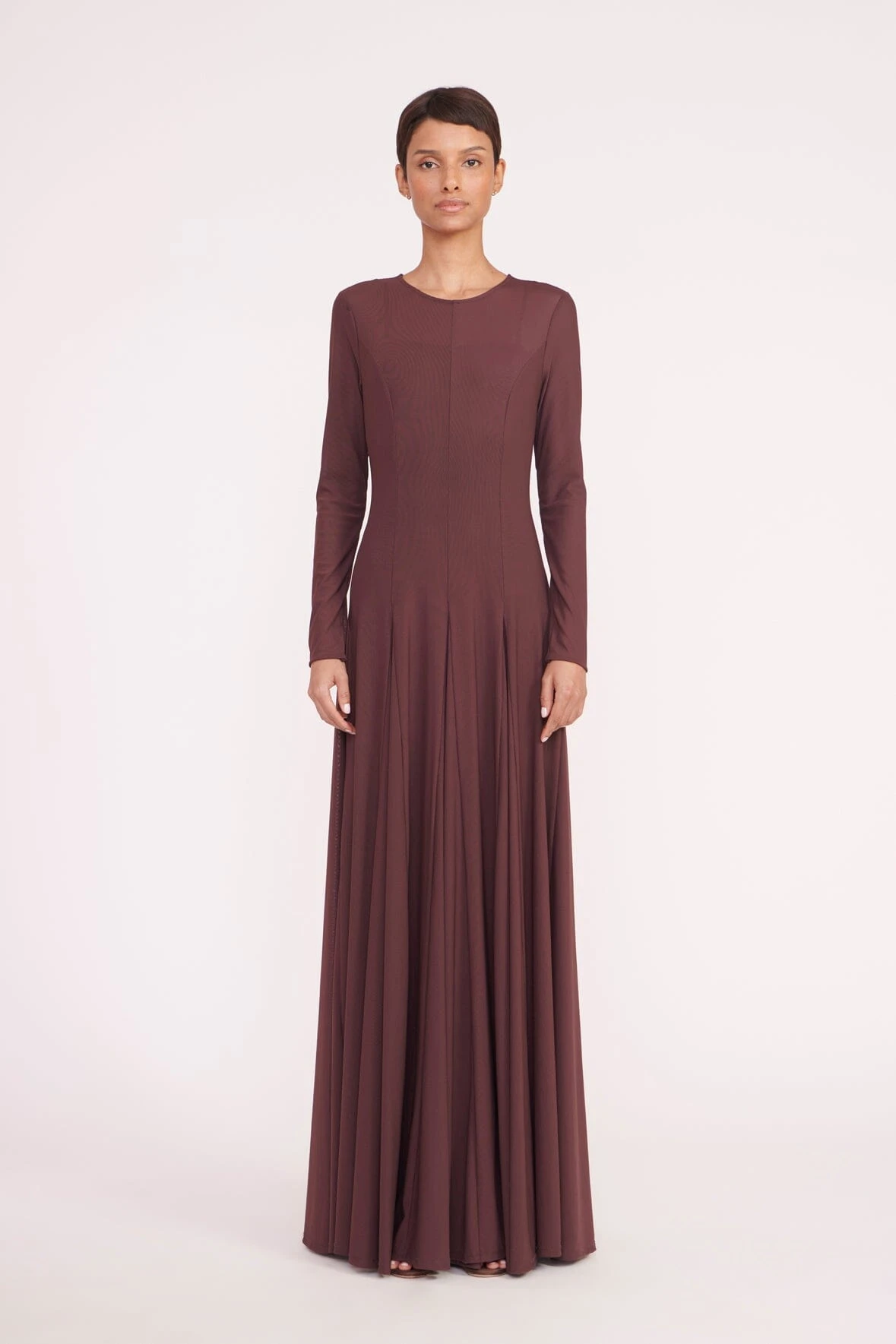 DONOVAN DRESS | BARK DONOVAN DRESS | BARK -Staud Store donovan dress bark 01444 web