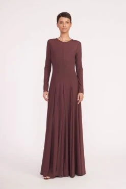 DONOVAN DRESS | BARK 6 DONOVAN DRESS | BARK -Staud Store donovan dress bark 01446 web