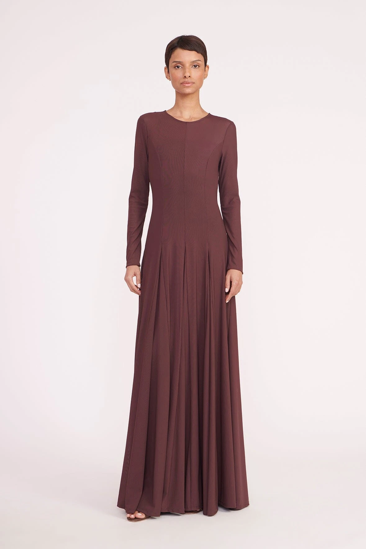 DONOVAN DRESS | BARK DONOVAN DRESS | BARK -Staud Store donovan dress bark 01446 web