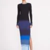 EDNA DRESS | MIDNIGHT GLACIER -Staud Store edna dress midnight glacier 1 726ed862 8076 45f4 adcb 886bcf059949